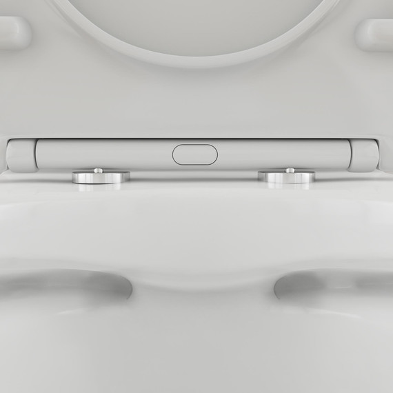 Унитаз-компакт безободковый Damixa Skyline DX35C8600SC с крышкой микролифт фото 8