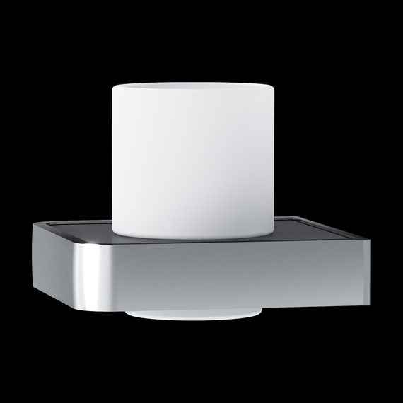 Стакан для зубных щеток Damixa Jupiter DA7734300, цвет чёрный - 5 Стакан для зубных щеток Damixa Jupiter DA7734300, цвет чёрный фото 5