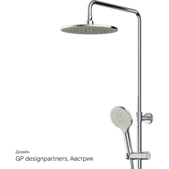 Душевая стойка с термостатом Am.Pm Like F0780564, Цвет производителя: хром - 16 Душевая стойка с термостатом Am.Pm Like F0780564, Цвет производителя: хром фото 16
