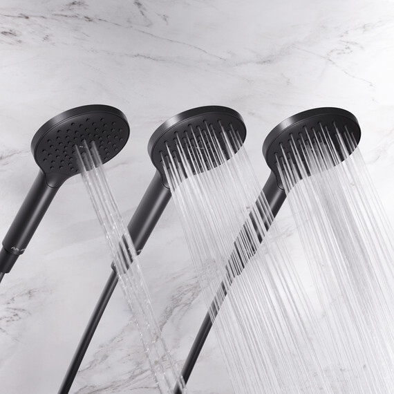 Душевая стойка Am.Pm Like F0780222, черный, Цвет производителя: чёрный фото 9