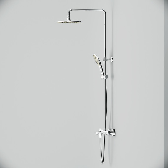 Душевая стойка с термостатом Am.Pm Like F0780564, Цвет производителя: хром - 12 Душевая стойка с термостатом Am.Pm Like F0780564, Цвет производителя: хром фото 12