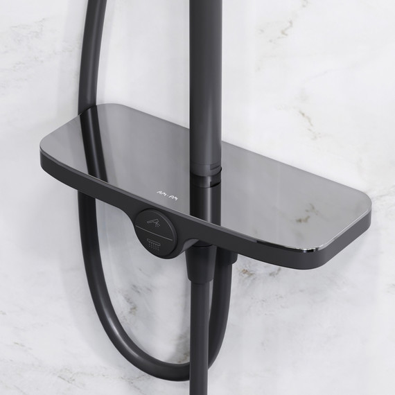 Душевая стойка Am.Pm Like F0780222, черный, Цвет производителя: чёрный фото 4