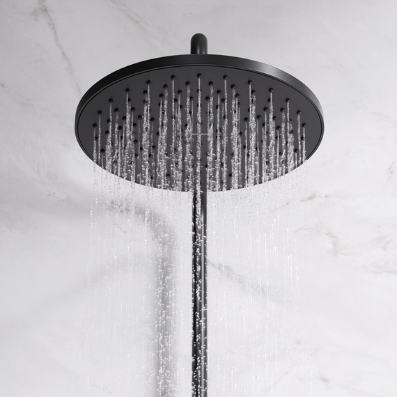 Душевая стойка c термостатом Am.Pm Like F0780422, черный, Цвет производителя: чёрный - 7 Душевая стойка c термостатом Am.Pm Like F0780422, черный, Цвет производителя: чёрный фото 7