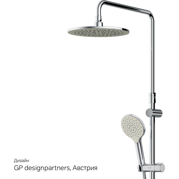 Душевая стойка с термостатом Am.Pm Like F0780464, Цвет производителя: хром - 15 Душевая стойка с термостатом Am.Pm Like F0780464, Цвет производителя: хром фото 15
