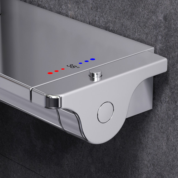 Душевая стойка с термостатом Am.Pm Spirit V2.0 F0770A400 - 7 Душевая стойка с термостатом Am.Pm Spirit V2.0 F0770A400 фото 7