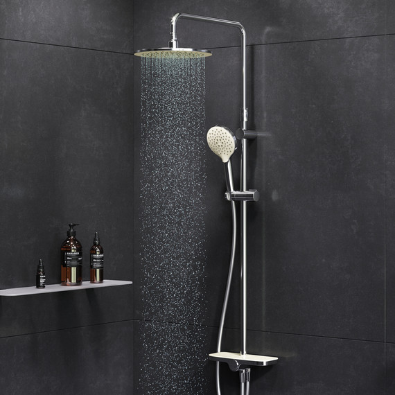 Душевая стойка Am.Pm Like F0780200, Цвет производителя: хром - 3 Душевая стойка Am.Pm Like F0780200, Цвет производителя: хром фото 3