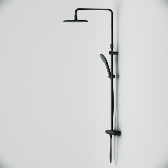 Душевая стойка c термостатом Am.Pm Like F0780422, черный, Цвет производителя: чёрный - 11 Душевая стойка c термостатом Am.Pm Like F0780422, черный, Цвет производителя: чёрный фото 11