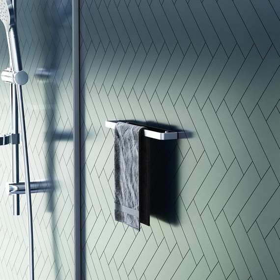 Полотенцедержатель Damixa Jupiter DA77346400, цвет чёрный - 5 Полотенцедержатель Damixa Jupiter DA77346400, цвет чёрный фото 5