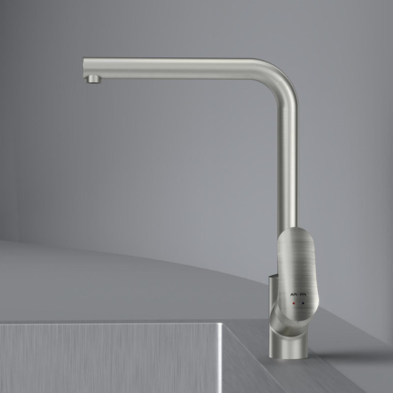 Смеситель для кухни Like F8005011, сатин, Цвет производителя: сатин - 5 Смеситель для кухни Like F8005011, сатин, Цвет производителя: сатин фото 5