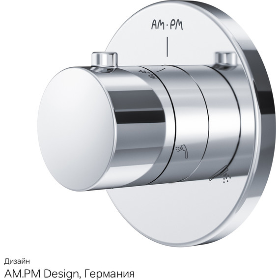 Переключатель потоков на три положения Am.Pm F0800100 - 11 Переключатель потоков на три положения Am.Pm F0800100 фото 11