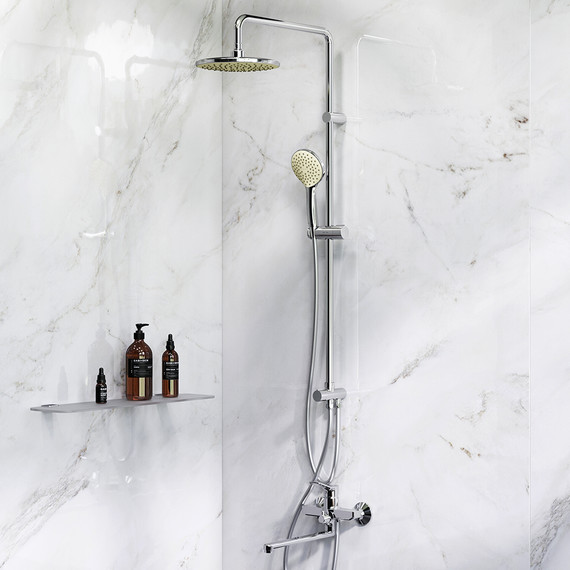 Душевая стойка Am.Pm X-Joy F40885A94 - 2 Душевая стойка Am.Pm X-Joy F40885A94 фото 2