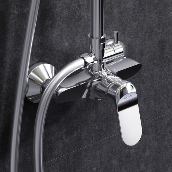 Душевая стойка Am.Pm Sunny F0785C800 - 5 Душевая стойка Am.Pm Sunny F0785C800 фото 5