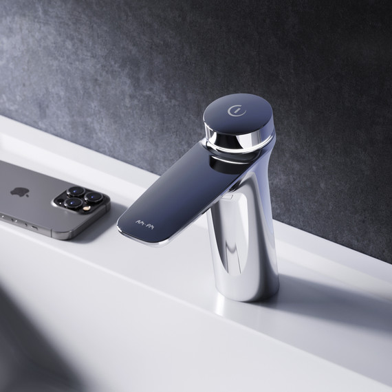 Смеситель для раковины электронный Am.Pm Inspire V2.0 TouchReel F50A02400 - 2 Смеситель для раковины электронный Am.Pm Inspire V2.0 TouchReel F50A02400 фото 2