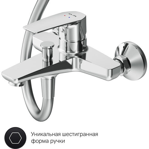 Душевая стойка Am.Pm Gem F40890A14 - 12 Душевая стойка Am.Pm Gem F40890A14 фото 12