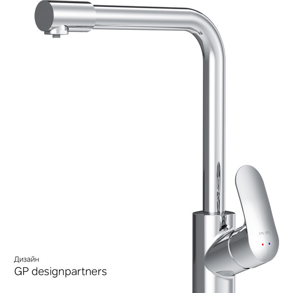 Смеситель для кухни Am.Pm Like F8005700, Цвет производителя: хром - 11 Смеситель для кухни Am.Pm Like F8005700, Цвет производителя: хром фото 11