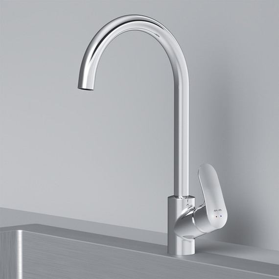 Смеситель для кухни Am.Pm Like F8007700, Цвет производителя: хром - 5 Смеситель для кухни Am.Pm Like F8007700, Цвет производителя: хром фото 5