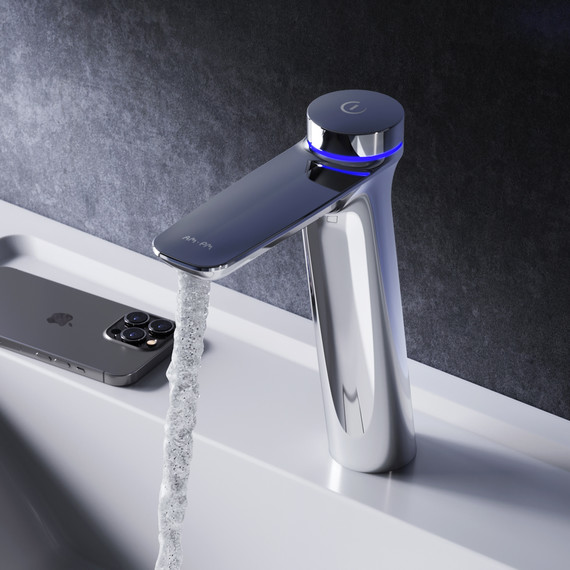 Смеситель для раковины высокий электронный Am.Pm Inspire V2.0 - 3 Смеситель для раковины высокий электронный Am.Pm Inspire V2.0 фото 3