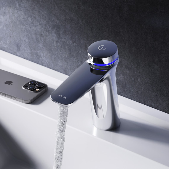 Смеситель для раковины электронный Am.Pm Inspire V2.0 TouchReel F50A02400 - 3 Смеситель для раковины электронный Am.Pm Inspire V2.0 TouchReel F50A02400 фото 3