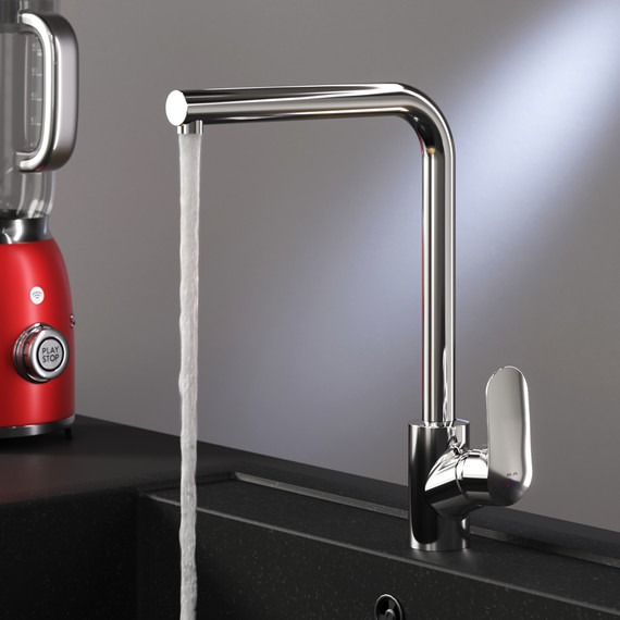 Смеситель для кухни Like F8005000, Цвет производителя: хром - 3 Смеситель для кухни Like F8005000, Цвет производителя: хром фото 3