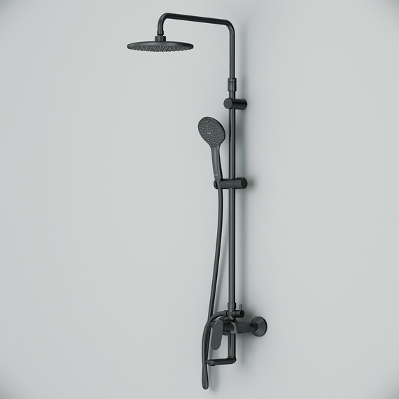 Душевая стойка Am.Pm Sunny F0785C922, черный, Цвет производителя: чёрный - 4 Душевая стойка Am.Pm Sunny F0785C922, черный, Цвет производителя: чёрный фото 4