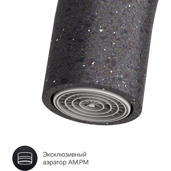 Смеситель для кухни Am.Pm Like F8007122, элегантный черный, Цвет производителя: чёрный - 8 Смеситель для кухни Am.Pm Like F8007122, элегантный черный, Цвет производителя: чёрный фото 8