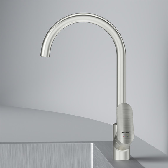 Смеситель для кухни Am.Pm Like F8007111, сатин, Цвет производителя: сатин - 6 Смеситель для кухни Am.Pm Like F8007111, сатин, Цвет производителя: сатин фото 6