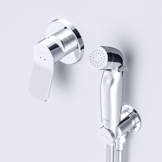 Набор для гигиенического душа Am.Pm X-Joy F40H85A00 - 6 Набор для гигиенического душа Am.Pm X-Joy F40H85A00 фото 6