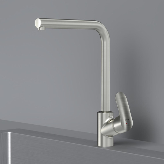 Смеситель для кухни Like F8005011, сатин, Цвет производителя: сатин - 4 Смеситель для кухни Like F8005011, сатин, Цвет производителя: сатин фото 4