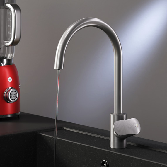 Смеситель для кухни Am.Pm Like F8007711, сатин, Цвет производителя: сатин - 3 Смеситель для кухни Am.Pm Like F8007711, сатин, Цвет производителя: сатин фото 3