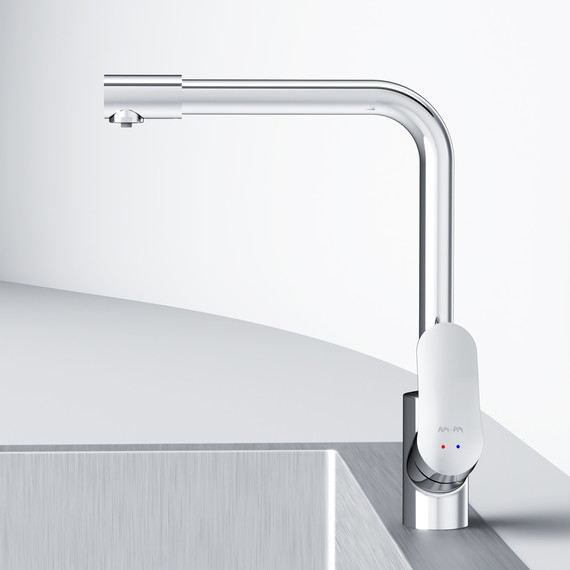 Смеситель для кухни Am.Pm Like F8005700, Цвет производителя: хром - 7 Смеситель для кухни Am.Pm Like F8005700, Цвет производителя: хром фото 7