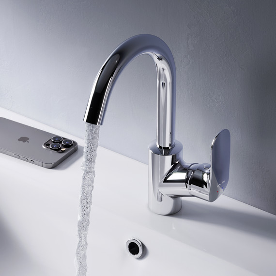 Смеситель для раковины AM.PM Like F8002700 - 3 Смеситель для раковины AM.PM Like F8002700 фото 3