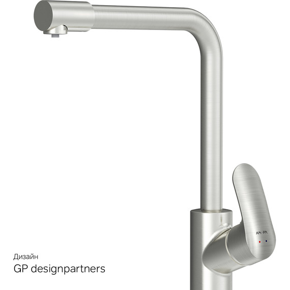 Смеситель для кухни Am.Pm Like F8005711, сатин, Цвет производителя: сатин - 11 Смеситель для кухни Am.Pm Like F8005711, сатин, Цвет производителя: сатин фото 11