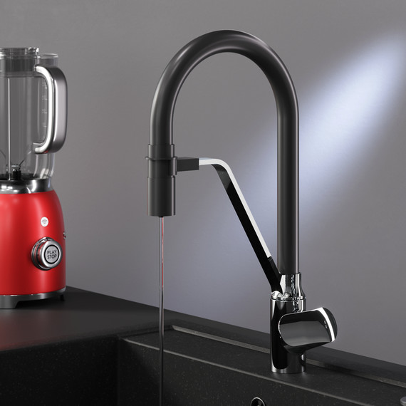 Смеситель для кухни Am.Pm Like F8007802, Цвет производителя: хром - 3 Смеситель для кухни Am.Pm Like F8007802, Цвет производителя: хром фото 3