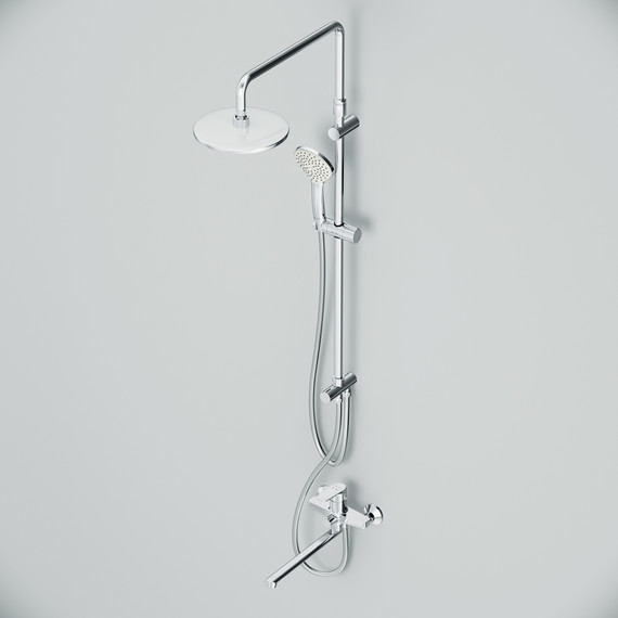 Душевая стойка Am.Pm Gem F40890A94 - 9 Душевая стойка Am.Pm Gem F40890A94 фото 9