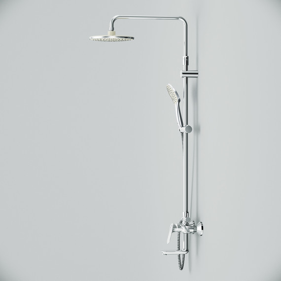 Душевая стойка Am.Pm Sunny F0785C900, Цвет производителя: хром - 12 Душевая стойка Am.Pm Sunny F0785C900, Цвет производителя: хром фото 12