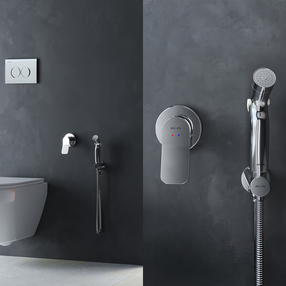 Набор для гигиенического душа Am.Pm X-Joy F40H85A00 - 4 Набор для гигиенического душа Am.Pm X-Joy F40H85A00 фото 4