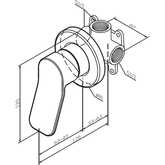 Набор для гигиенического душа Am.Pm X-Joy F40H85A00 - 13 Набор для гигиенического душа Am.Pm X-Joy F40H85A00 фото 13