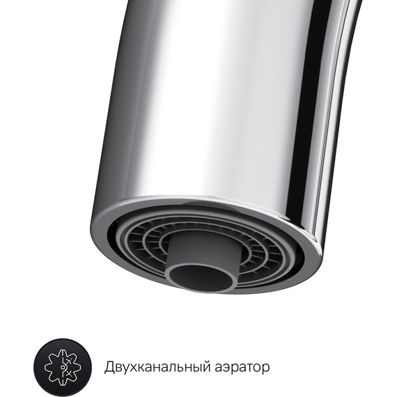 Смеситель для кухни Am.Pm Like F8007700, Цвет производителя: хром - 9 Смеситель для кухни Am.Pm Like F8007700, Цвет производителя: хром фото 9