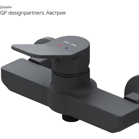 Смеситель для душа Am.Pm X-Joy F85A20022, черный, Цвет производителя: чёрный фото 9