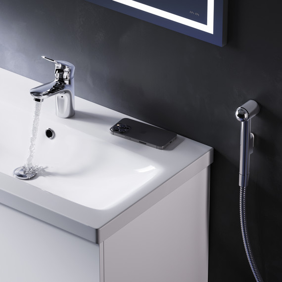 Смеситель для раковины с гигиеническим душем Am.Pm Sunny F85C03000 фото 3