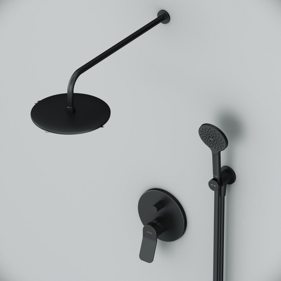 Душевая система для душа Am.Pm X-Joy FB85A1RH22, черный фото 4