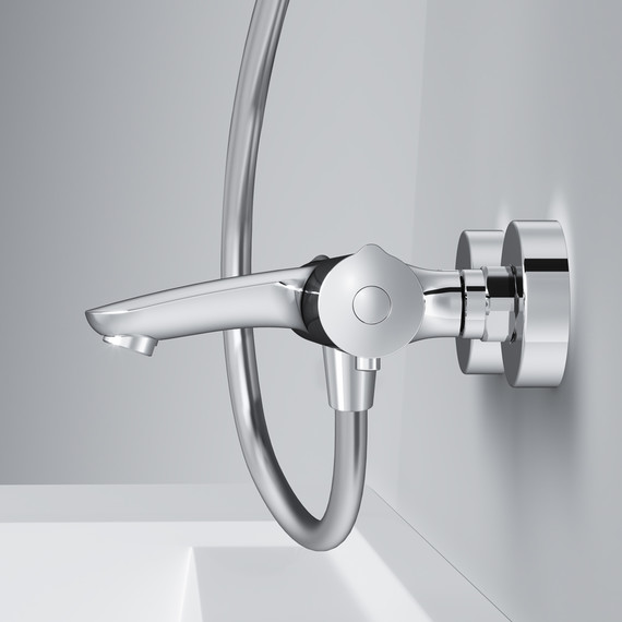 Смеситель для ванны с термостатом Am.Pm Like F8050000 - 6 Смеситель для ванны с термостатом Am.Pm Like F8050000 фото 6