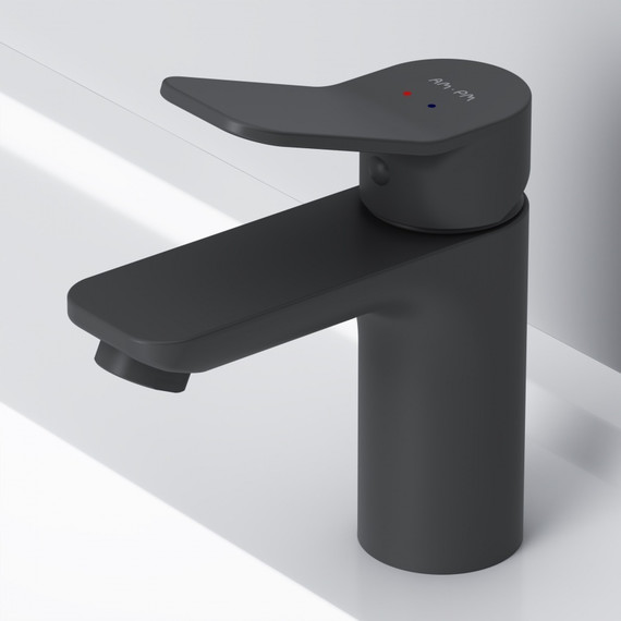 Смеситель для раковины Am.Pm X-Joy F85A02122, черный, Цвет производителя: чёрный - 4 Смеситель для раковины Am.Pm X-Joy F85A02122, черный, Цвет производителя: чёрный фото 4