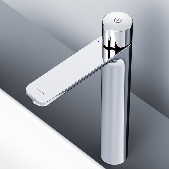 Смеситель для раковины высокий Am.Pm X-Joy TouchReel F85A92500, Цвет производителя: хром - 5 Смеситель для раковины высокий Am.Pm X-Joy TouchReel F85A92500, Цвет производителя: хром фото 5