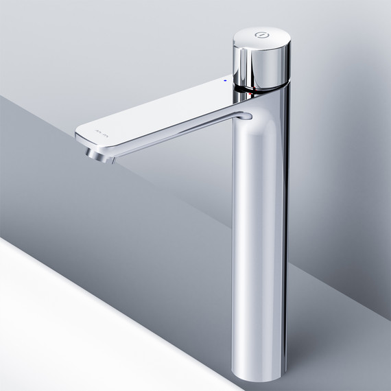 Смеситель для раковины высокий Am.Pm X-Joy TouchReel F85A92500, Цвет производителя: хром - 4 Смеситель для раковины высокий Am.Pm X-Joy TouchReel F85A92500, Цвет производителя: хром фото 4