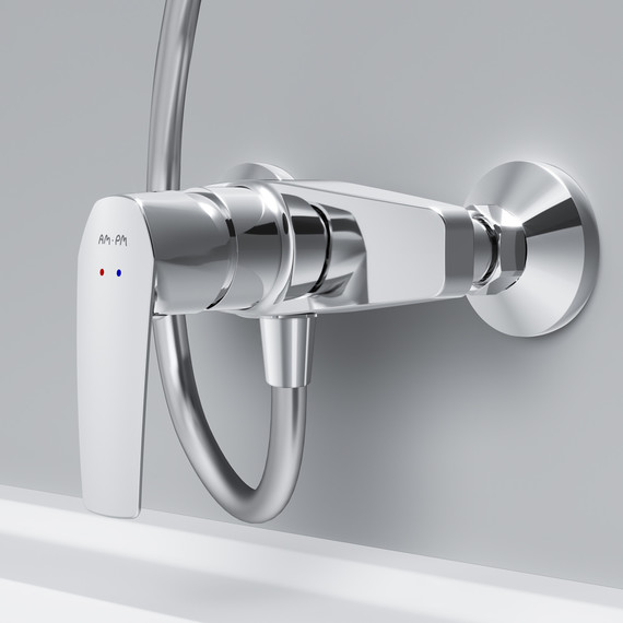 Смеситель для душа Am.Pm Gem F90A20000, Цвет производителя: хром фото 4