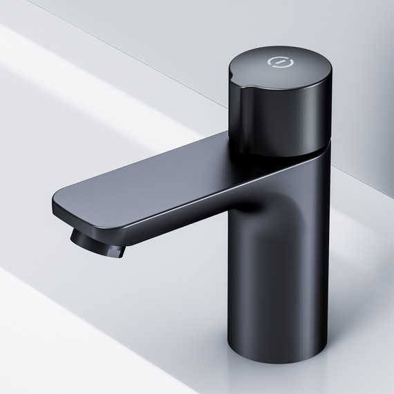 Смеситель для раковины Am.Pm X-Joy TouchReel F85A02522, чёрный - 4 Смеситель для раковины Am.Pm X-Joy TouchReel F85A02522, чёрный фото 4