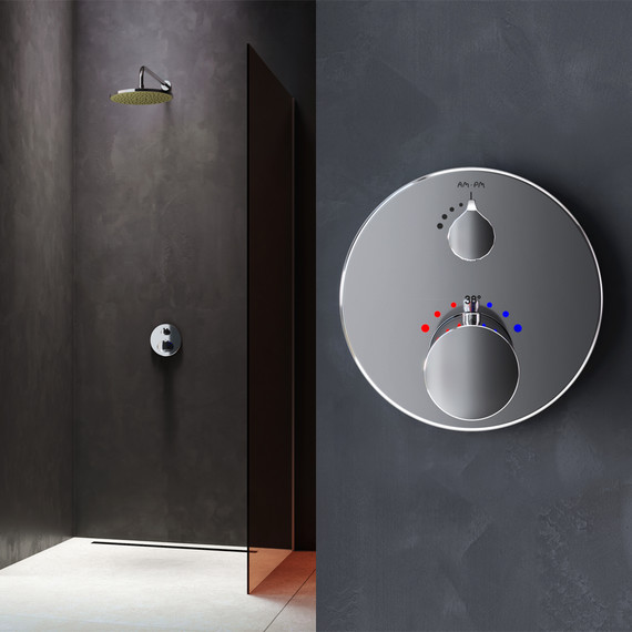 Смеситель для ванны с термостатом Am.Pm Like F8075600 фото 4