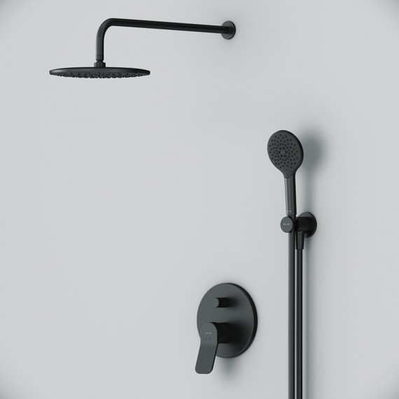 Душевая система для душа Am.Pm X-Joy FB85A1RH22, черный фото 3