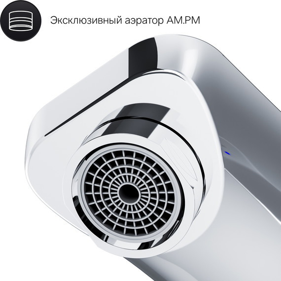 Смеситель для раковины настенный Am.Pm X-Joy F85A72600, Цвет производителя: хром - 8 Смеситель для раковины настенный Am.Pm X-Joy F85A72600, Цвет производителя: хром фото 8